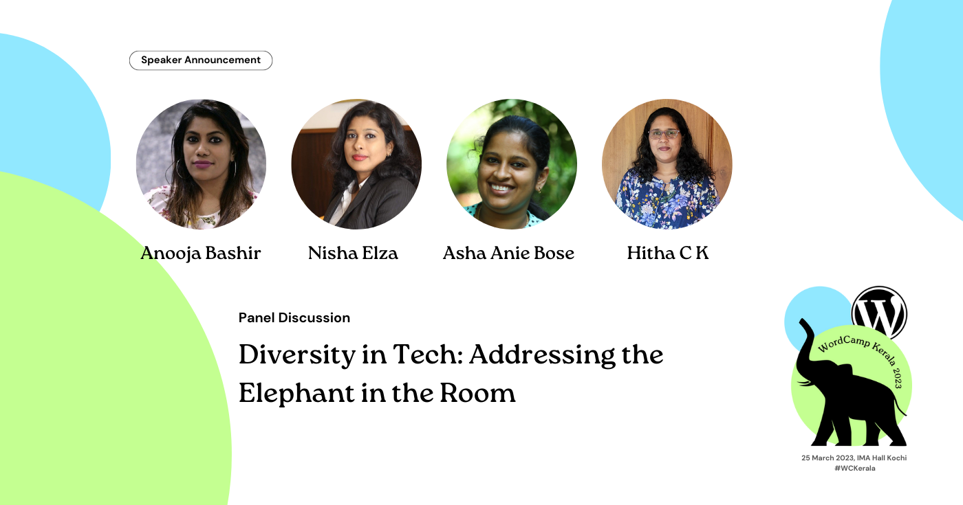 Announcing a Panel Discussion on Diversity In Tech