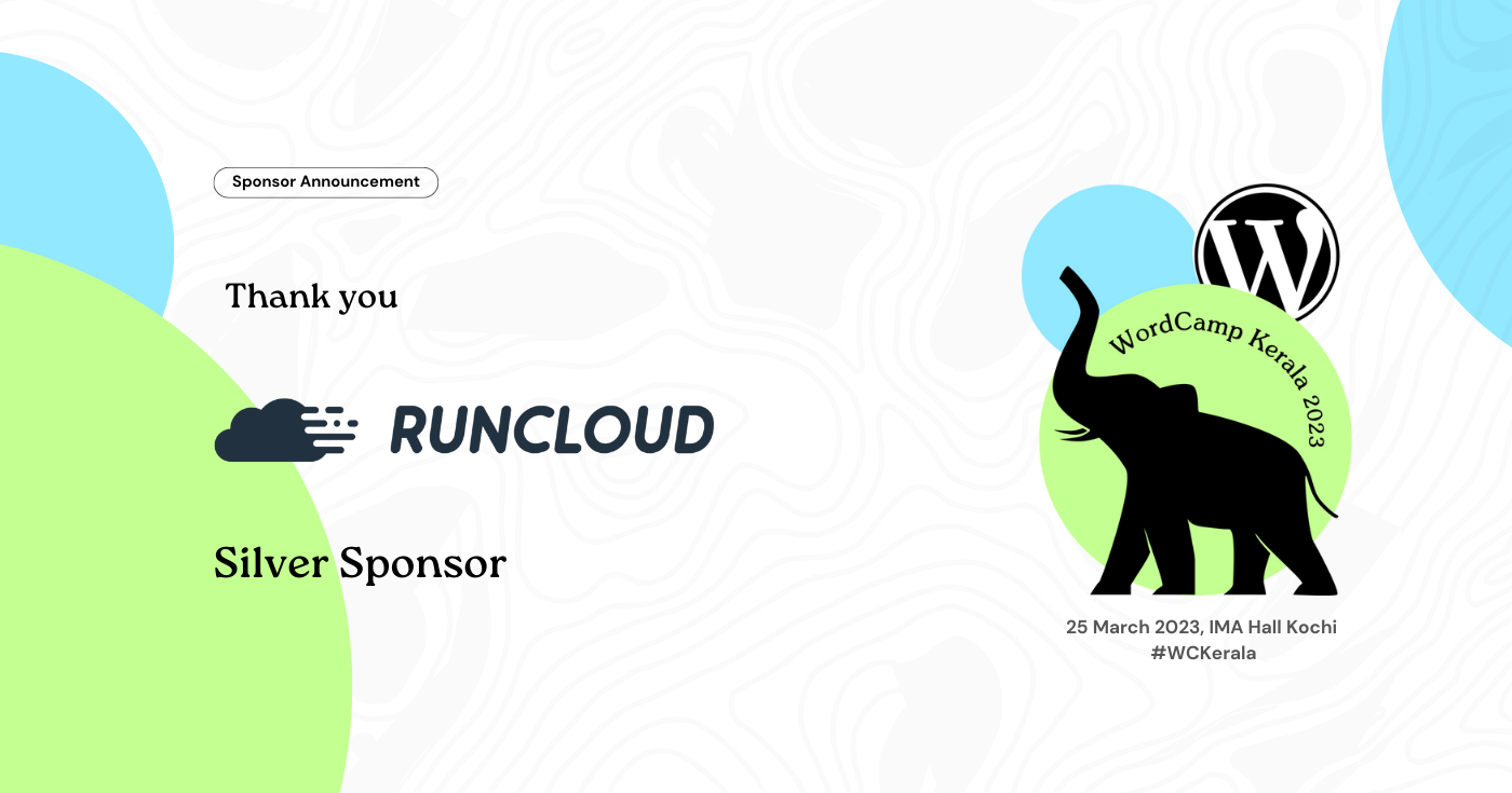 Thank you RunCloud for being a Silver Sponsor of WordCamp Kerala 2023