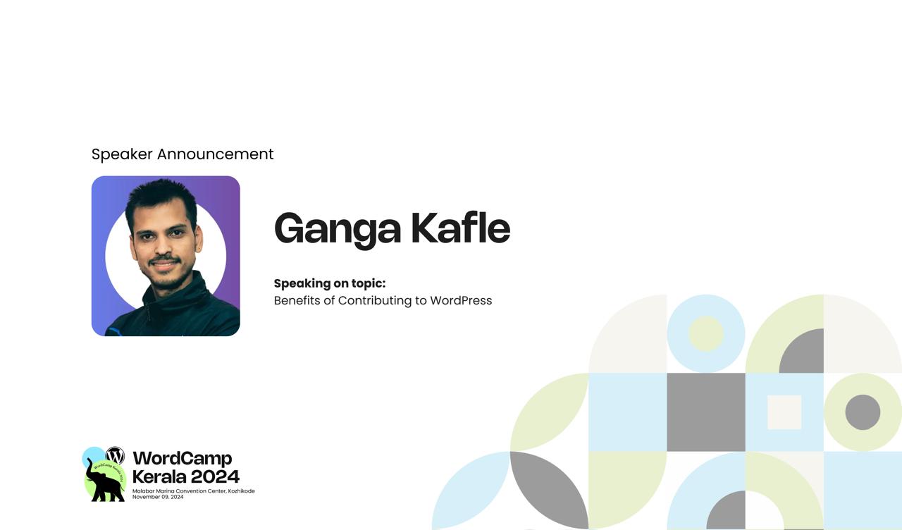 Meet Ganga Kafle Our Next Speaker for the Topic : Benefits of Contributing to WordPress