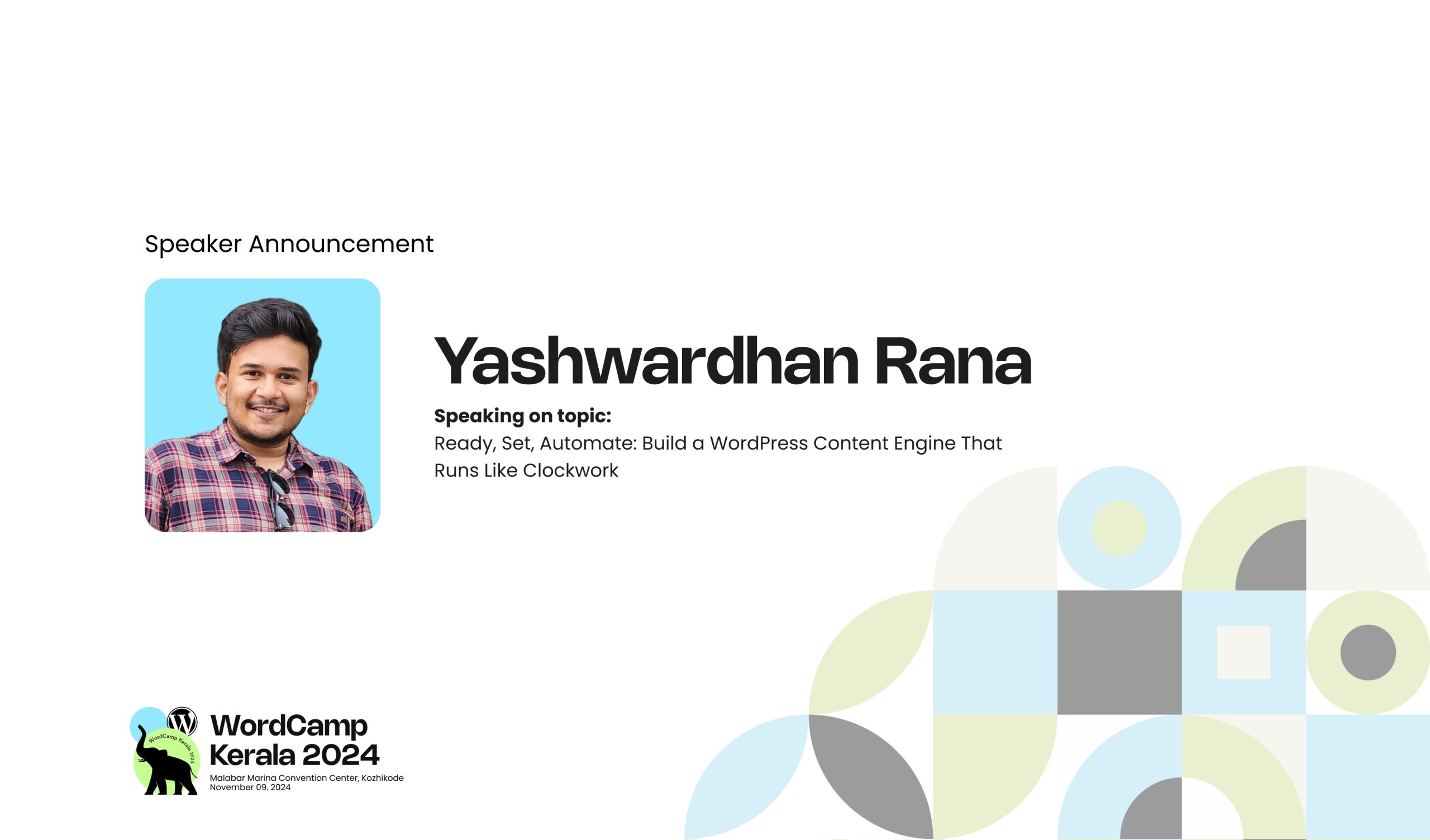Yash Rana- WordCamp-Kerala-2024